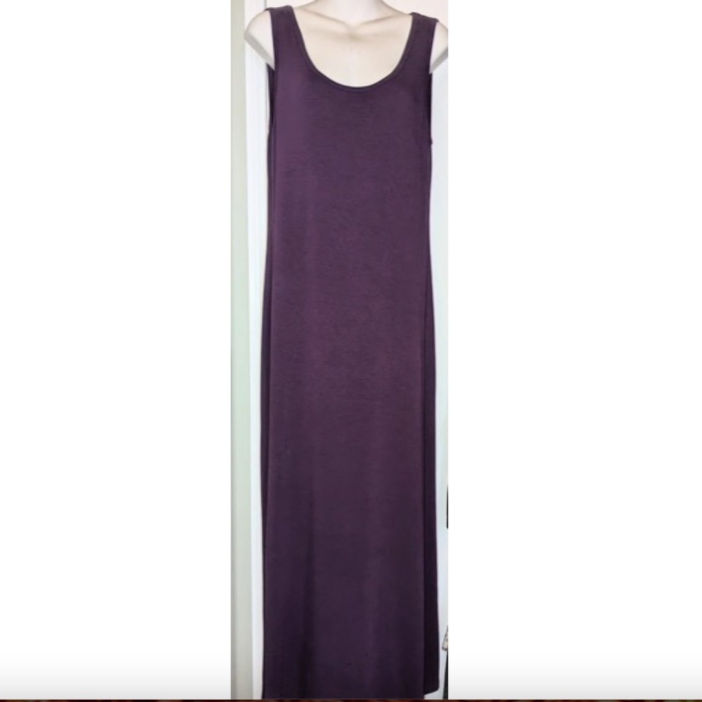 Maxi Tank Dress- Deep Purple- Size Small/Medium